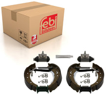 Load image into Gallery viewer, Rear Brake Shoe Set Inc Additional Parts Fits Renault Twingo II Febi 37513