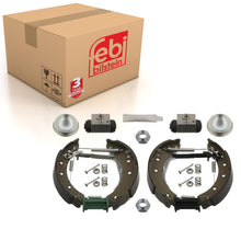 Load image into Gallery viewer, Rear Brake Shoe Set Inc Additional Parts Fits Peugeot 206 207 Febi 37524