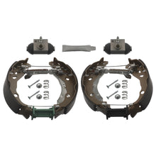 Load image into Gallery viewer, Rear Brake Shoe Set Inc Additional Parts Fits Peugeot 1007 Citroen C2 Febi 37548