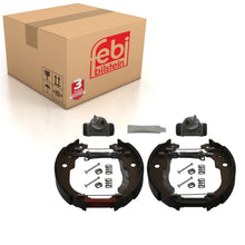 Load image into Gallery viewer, Rear Brake Shoe Set Inc Additional Parts Fits Peugeot 207 Citroen Febi 37550