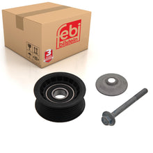Load image into Gallery viewer, Auxiliary Belt Idler Pulley Inc Bolt Fits Mercedes Benz E-Class Model Febi 37699