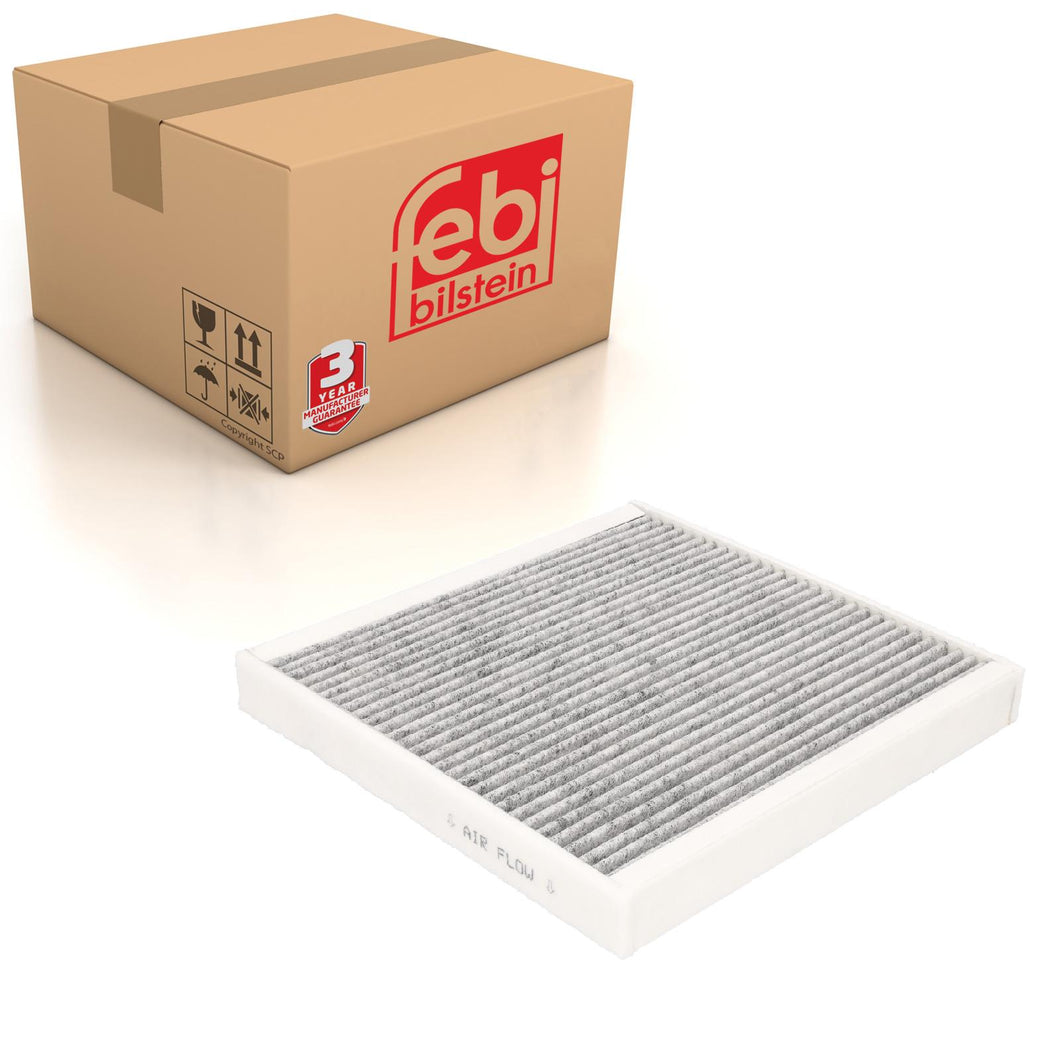 Carbon Cabin Pollen Filter Fits Smart Fortwo 2 Cabrio Fortwo 2 Coupe Febi 37788