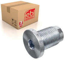 Load image into Gallery viewer, Oil Drain Plug No Seal Ring Fits Lancia Dedra Delta Kappa Lybra Musa Febi 37940
