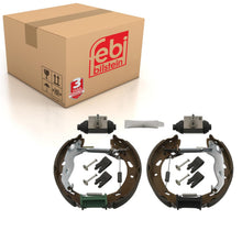 Load image into Gallery viewer, Rear Brake Shoe Set Inc Additional Parts Fits Ford Fiesta 13 Febi 38006