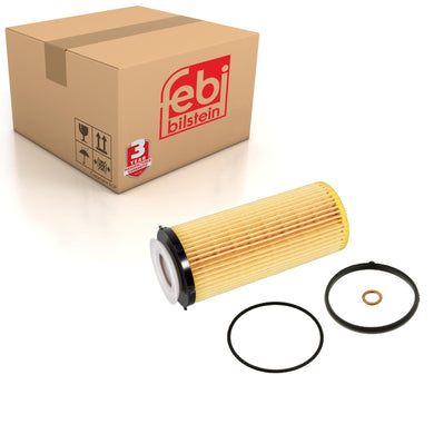 Oil Filter Inc Seal Rings Fits BMW 3 Series E90 LCI E91 E92 E93 5 F07 Febi 38530
