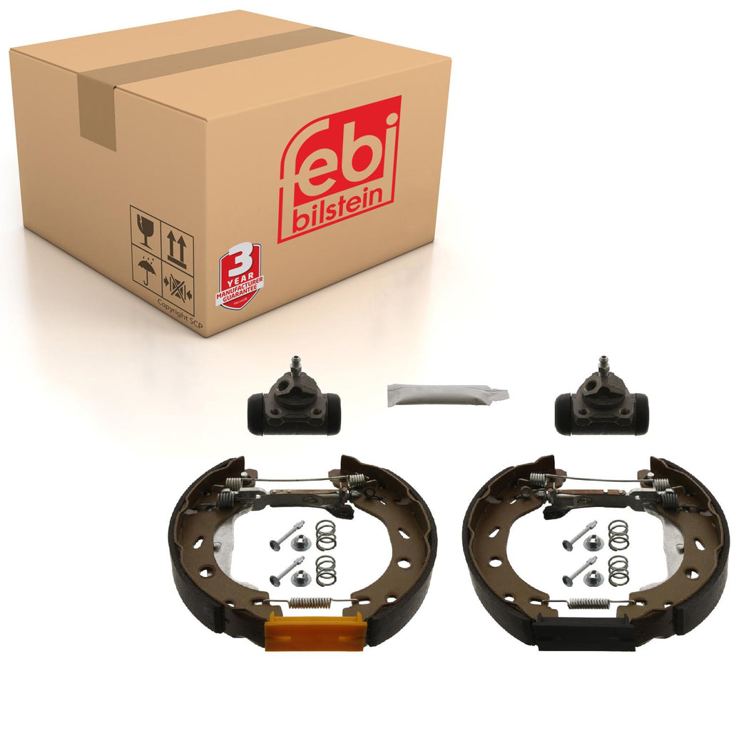 Rear Brake Shoe Set Inc Additional Parts Fits Smart Cabrio model 450 Febi 38618