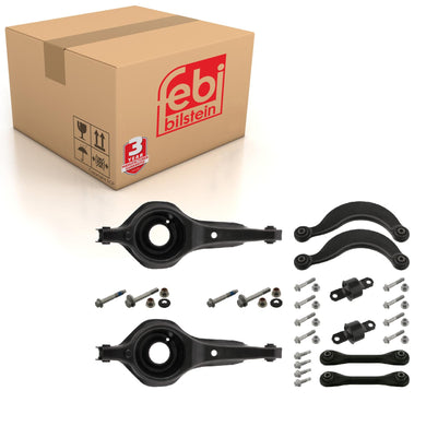 Rear Cross Strut Kit Inc Additional Parts Fits Ford Focus Febi 38666