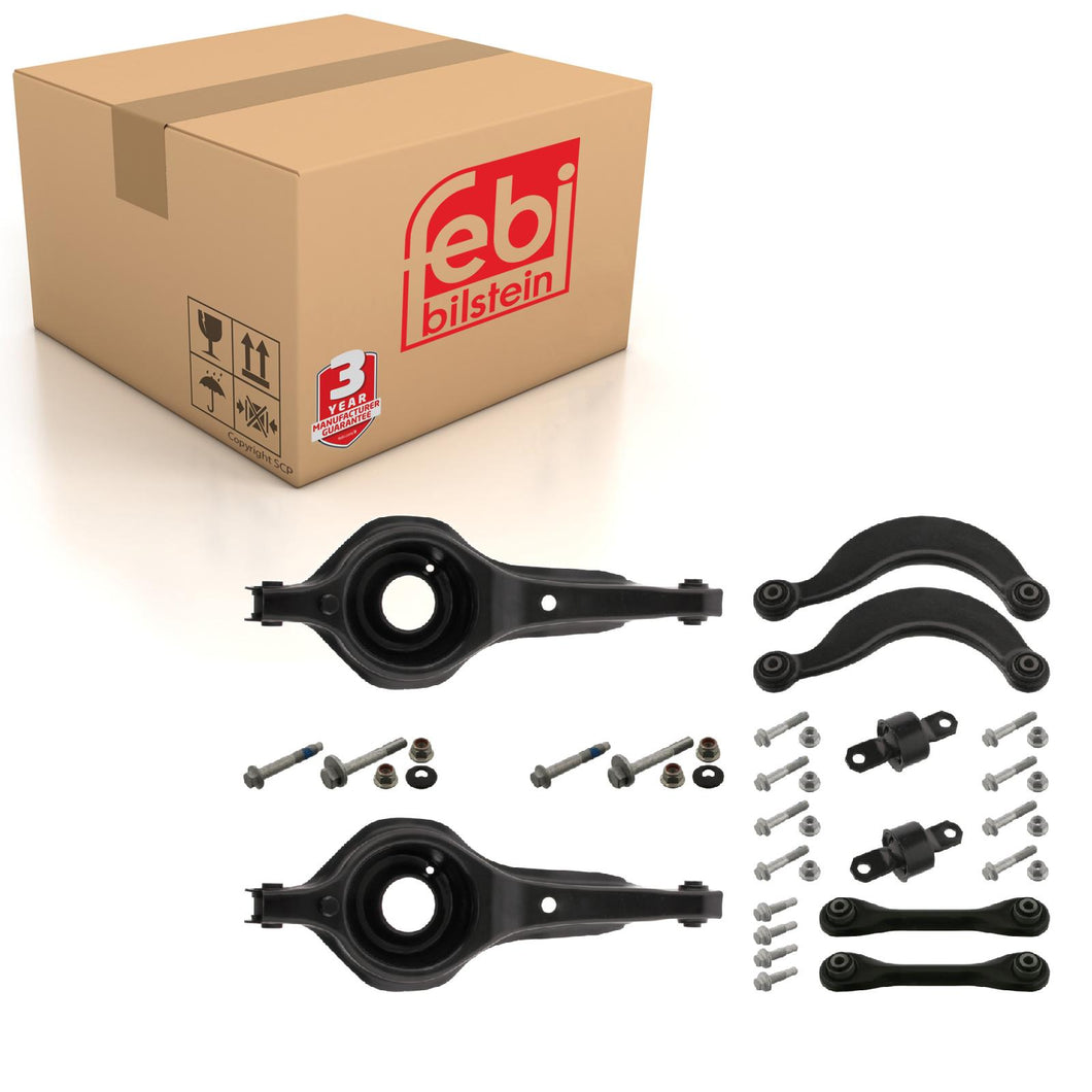 Rear Cross Strut Kit Inc Additional Parts Fits Ford Focus Febi 38666