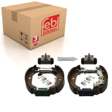 Load image into Gallery viewer, Rear Brake Shoe Set Inc Additional Parts Fits FIAT Punto Van Febi 38743