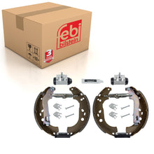 Load image into Gallery viewer, Rear Brake Shoe Set Inc Additional Parts Fits FIAT Doblo Small Bus Fi Febi 38750