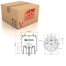 Load image into Gallery viewer, Air Spring Inc Plastic Piston Fits Sauer Achsen OE 3229003300 Febi 38828