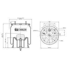 Load image into Gallery viewer, Air Spring Inc Plastic Piston Fits Sauer Achsen OE 3229003300 Febi 38828