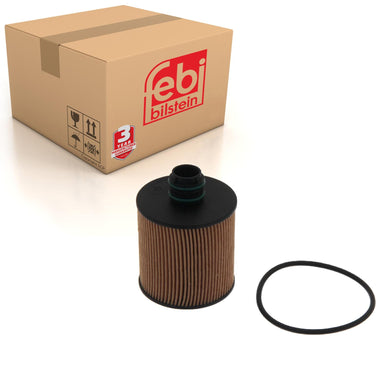 Oil Filter Inc Sealing Ring Fits Vauxhall Combo OE 71754237 Febi 38873