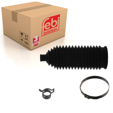 Front Steering Boot Set Fits Peugeot 1007 Citroen C2 C3 Pluriel II Febi 38907