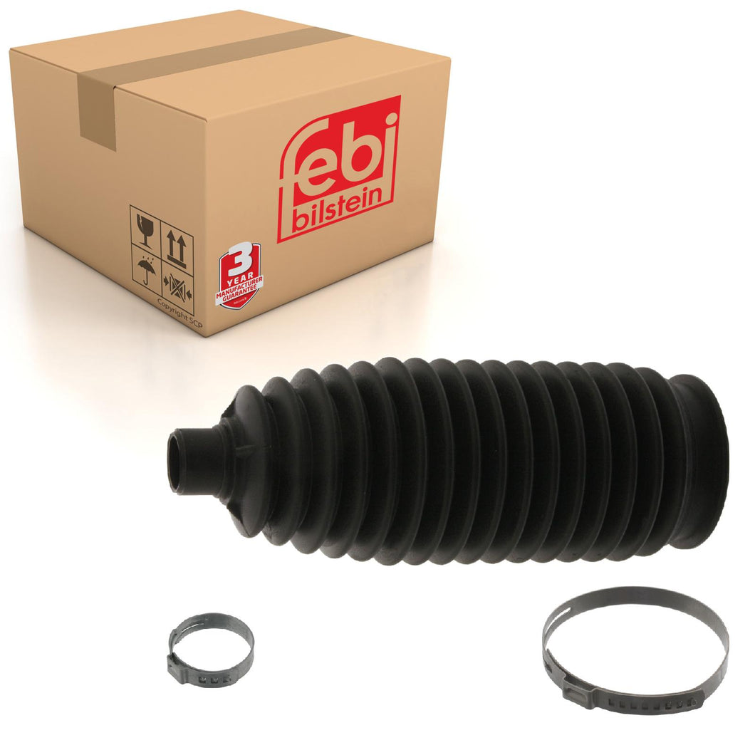 Front Steering Boot Set Fits Mitsubishi Delica Galant Fortis Lancer O Febi 38921