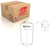 Load image into Gallery viewer, Air Spring No Piston Fits Mercedes Benz Actros Atego 18t Axor IIActro Febi 38950