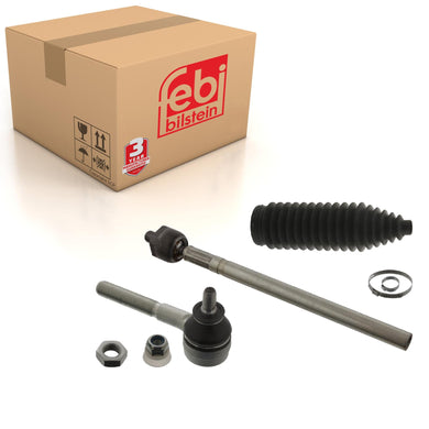 Front Right Tie Rod Inc Steering Boot Set Fits Peugeot 206 207 Febi 39032