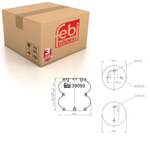 Load image into Gallery viewer, Rear Air Spring Fits Sauer Achsen Scania Serie 3 4 P/G/R/S113M 340 11 Febi 39093