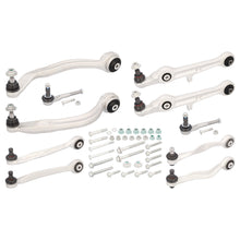 Load image into Gallery viewer, Front Control Arm Kit Inc Tie Rod Ends No Stabiliser Links Fits Audi Febi 39402