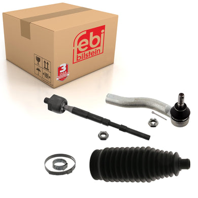 Front Right Tie Rod Inc Steering Boot Set Fits Toyota Aygo Peugeot 10 Febi 39591