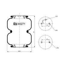 Load image into Gallery viewer, Air Spring Fits Schmitz Cargobull OE 16793 Febi 40271