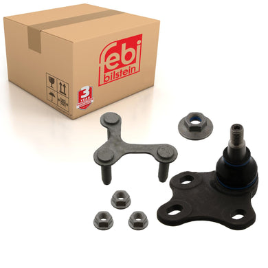 Front Right Lower Ball Joint Inc Lock Nuts & Locking Plate Fits Audi Febi 40537