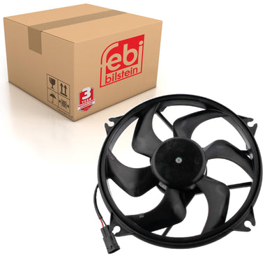Radiator Fan Fits Peugeot 307 I OE 1253C0 Febi 40635