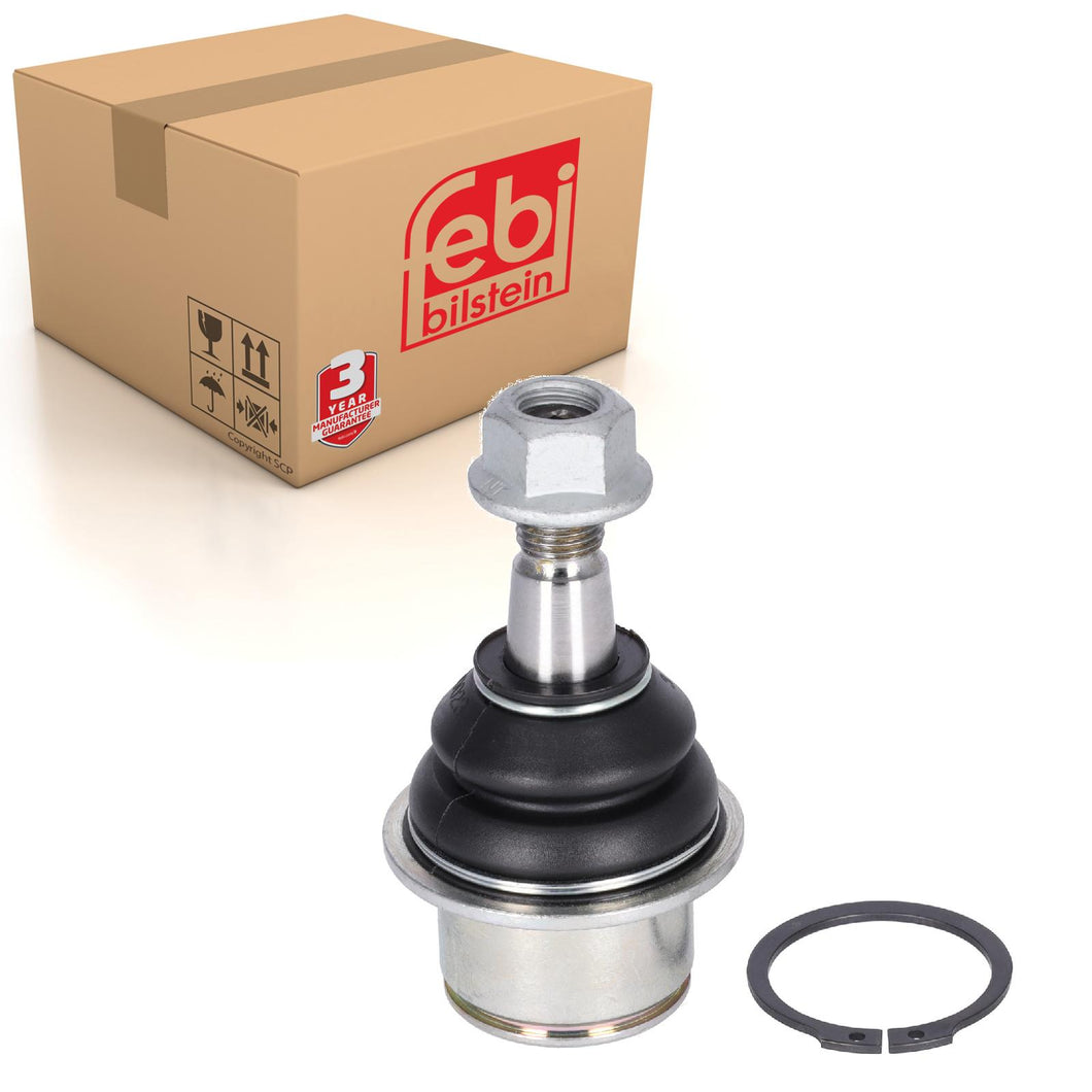 Front Lower Ball Joint Inc Lock Nut & Circlip Fits Lancia Thema Chrys Febi 41082