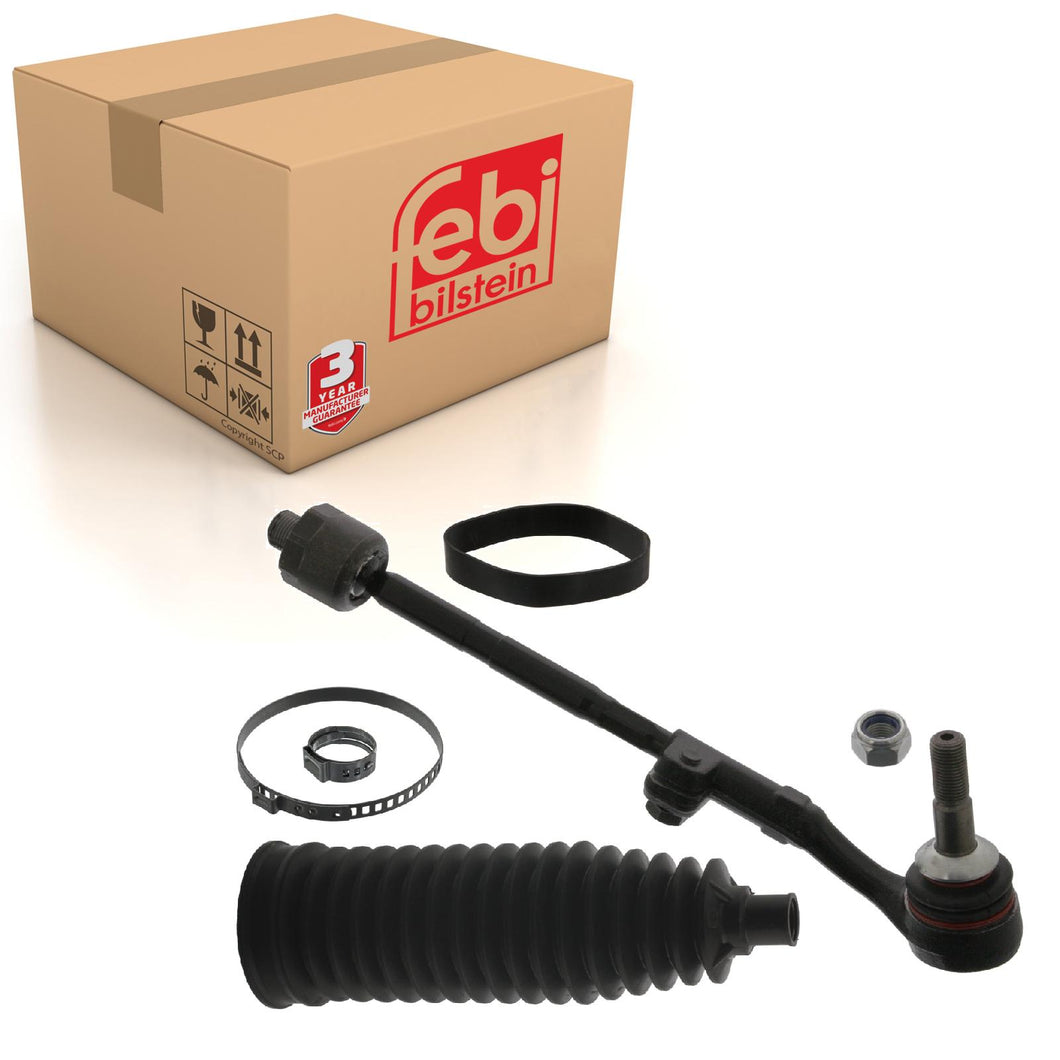 Front Right Tie Rod Inc Tie Rod End Boot Fits BMW LHD Only Febi 43508