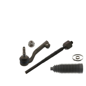 Front Left Tie Rod Inc Steering Boot Set Fits BMW 1 Series LHD Only Febi 44297