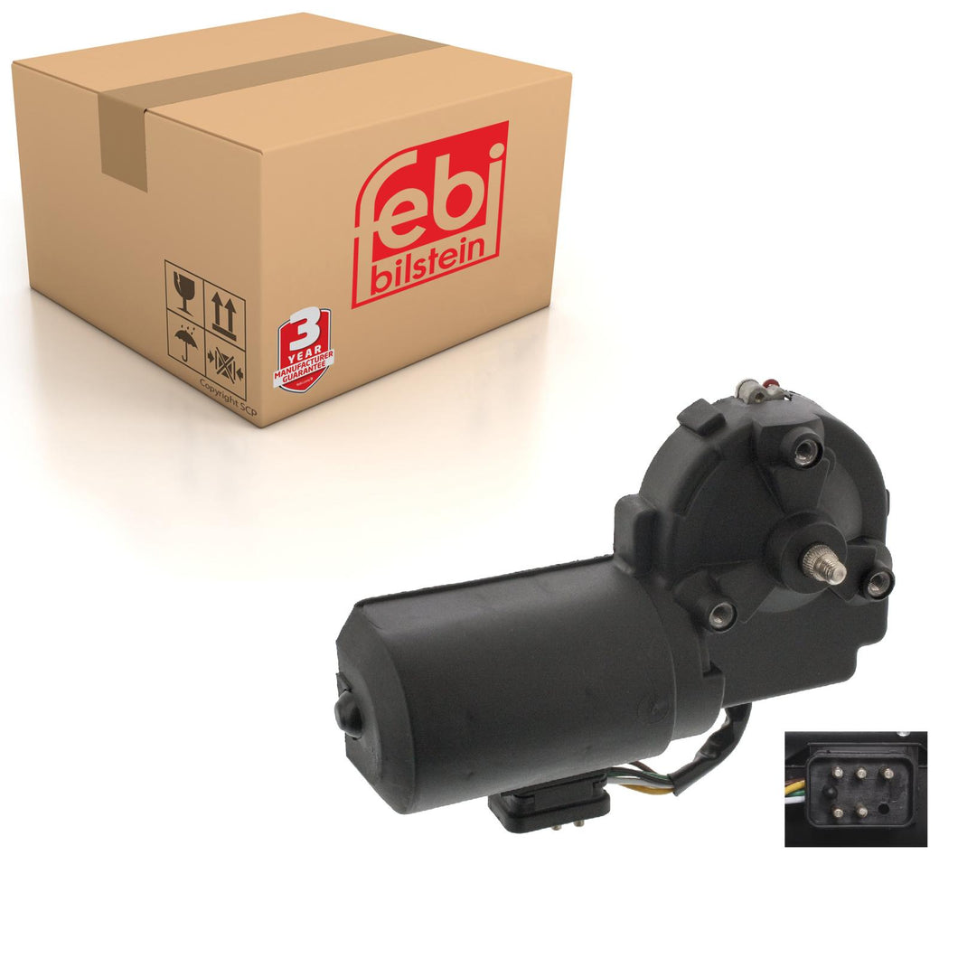 Front Wiper Motor Fits Mercedes Benz 190 Series model 201 LHD Only Febi 46741