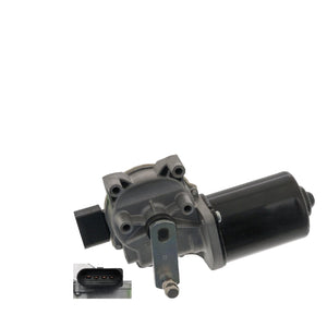 Front Wiper Motor Fits Volkswagen Amarok S1 Transporter LHD Only Febi 48671
