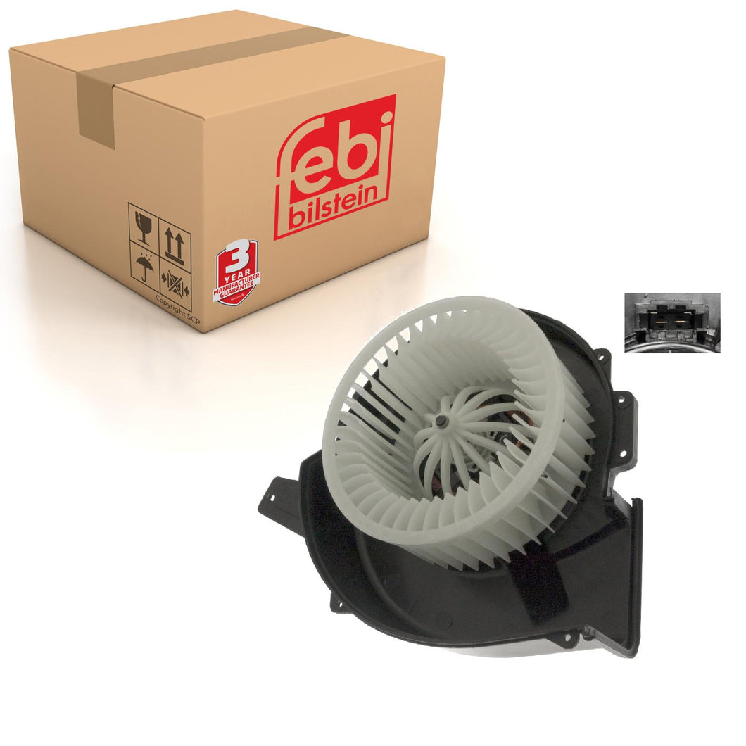 Blower Motor Fits Volkswagen Crossfox Crosspolo Fox Polo Skoda Fabia Febi 49830