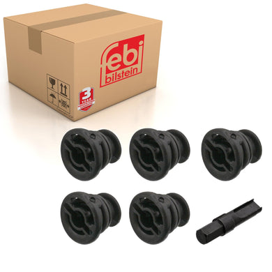 Oil Drain Plug Set Inc Special Bit Fits Volkswagen Beetle Golf 7 AU B Febi 81369