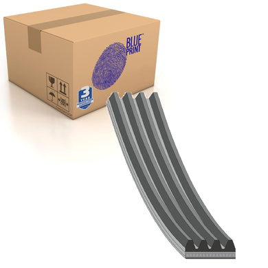 4 Ribbed Auxiliary V Belt Aux 841mm 4PK841 Fits Kia Blue Print AD04R841