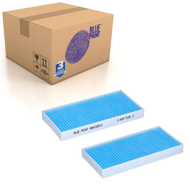 Cabin Pollen Filter X2 Fits Dodge Nitro AWD OE 68033193AA Blue Print ADA102513