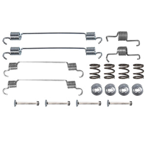 Rear Brake Shoe Fitting Kit Fits Citroen C1 Suzuki Swift Blue Print ADBP410064