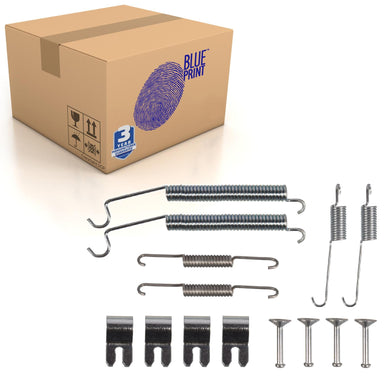 Rear Brake Shoe Fitting Kit Fits Smart Forfour Mitsubishi Blue Print ADBP410067