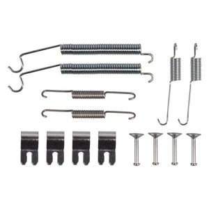 Rear Brake Shoe Fitting Kit Fits Smart Forfour Mitsubishi Blue Print ADBP410067