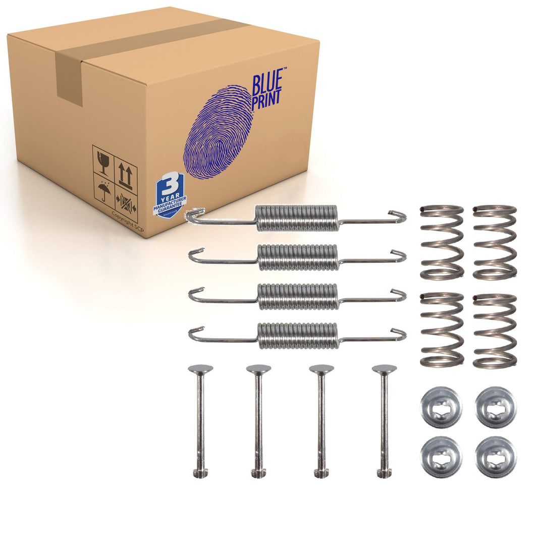 Rear Brake Shoe Fitting Kit Fits Hyundai Terracan KIA Blue Print ADBP410076
