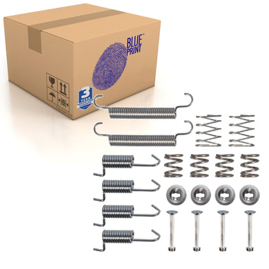 Rear Brake Shoe Fitting Kit Fits Kia Optima Hyundai Sonata Blue Print ADBP410081