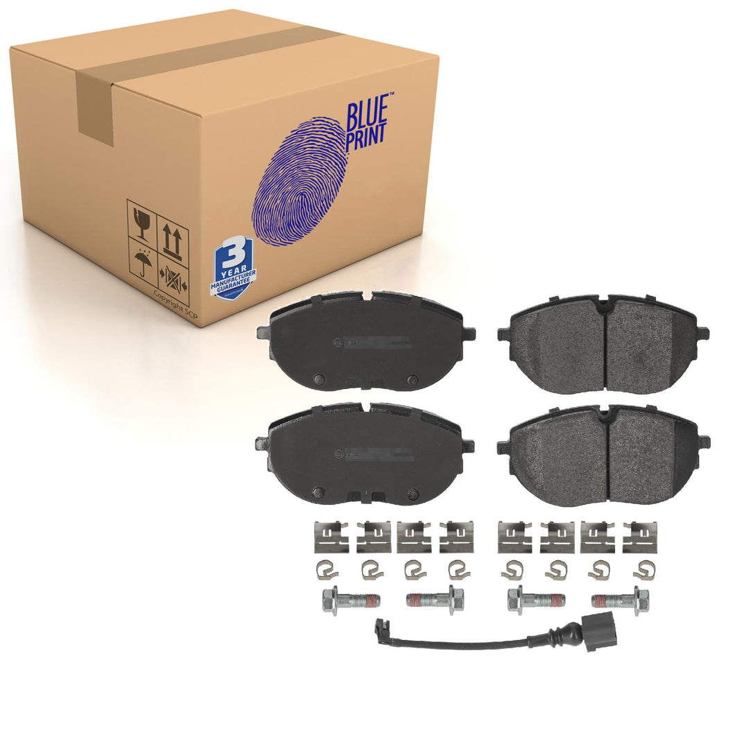 Front Brake Pad Set Fits VW Transporter T6 7LA 698 151 C Blue Print ADBP420103