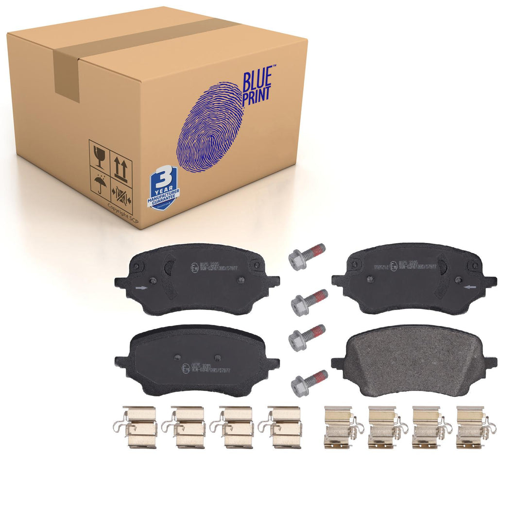 Front Brake Pad Set Fits Ford Puma OE 2 588 897 Blue Print ADBP420117