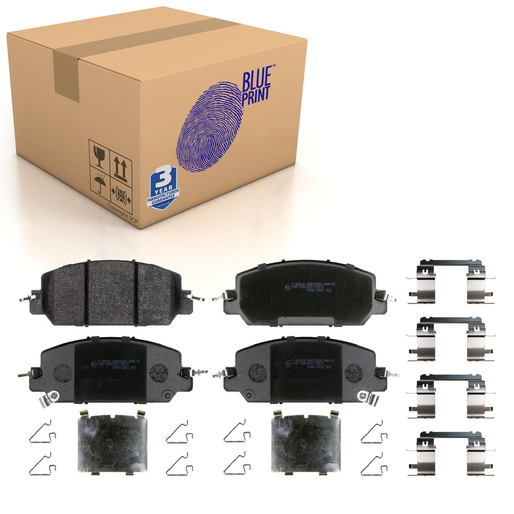 Brake Pad Set Fits Honda OE 45022TLAA01 Blue Print ADBP420131