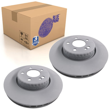 Pair of Front Brake Disc Fits Mercedes C-Class 0004212612 Blue Print ADBP430085