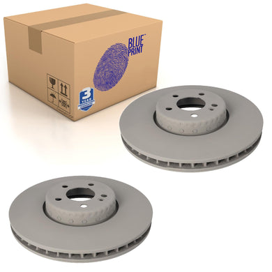 Pair of Front Brake Disc Fits Mercedes GLC 0004212812 Blue Print ADBP430088