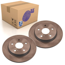 Load image into Gallery viewer, 2 Rear Brake Discs Fits Toyota OE 42431-02330 Blue Print ADBP430103