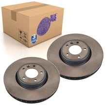 Load image into Gallery viewer, 2 Front Brake Discs Fits Land Rover OE LR081594 Blue Print ADBP430106
