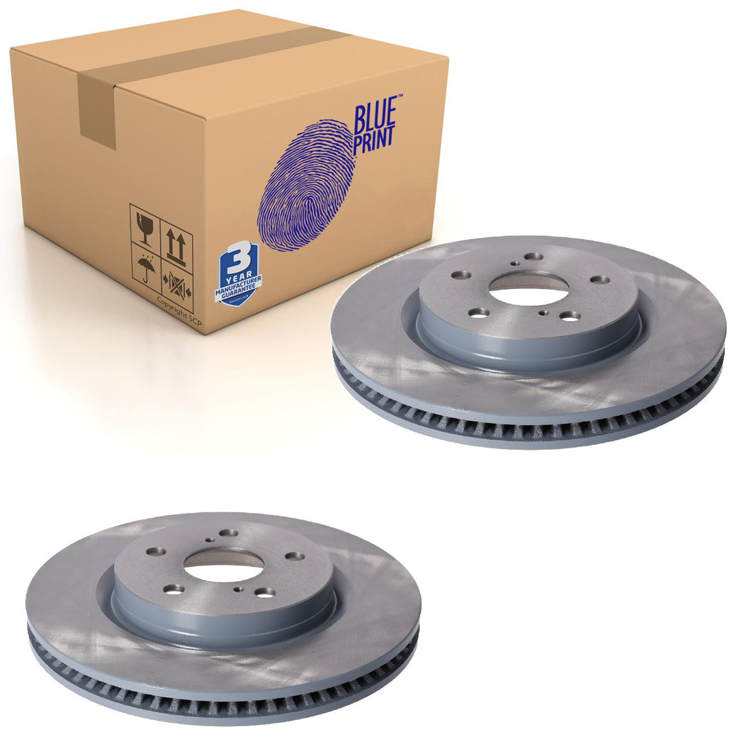 RAV4 Pair Front Brake Disc Fits Toyota Blue Print ADBP430119