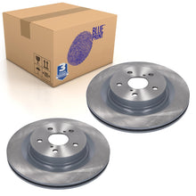 Load image into Gallery viewer, Pair of Rear Brake Discs Fits Toyota RAV 4 OE 42431-42080 Blue Print ADBP430133